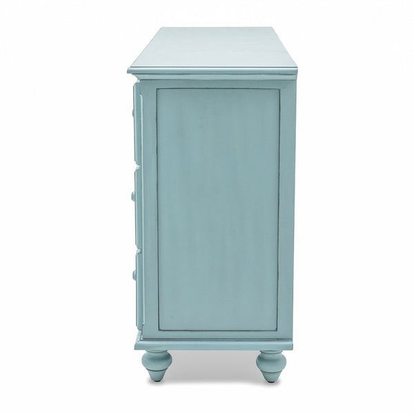 Seawinds Monaco 7-Drawer Dresser Bleu Finish