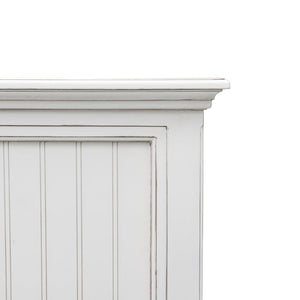 Seawinds Monaco Blanc Finish Queen Headboard