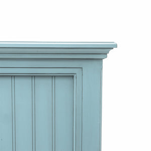 Seawinds Monaco Blue Finish Queen Headboard