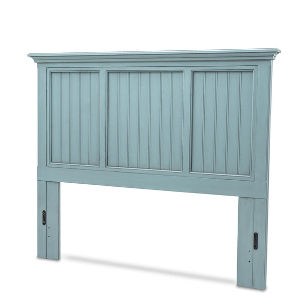Seawinds Monaco Blue Finish Queen Headboard