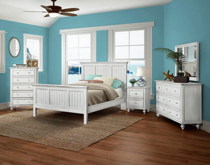 Seawinds Monaco 5-Drawer Blanc Finish Chest