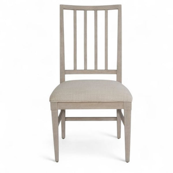 Universal Coalesce Asbury Oyster Upholstered Dining Side Chair in Rolling Fog