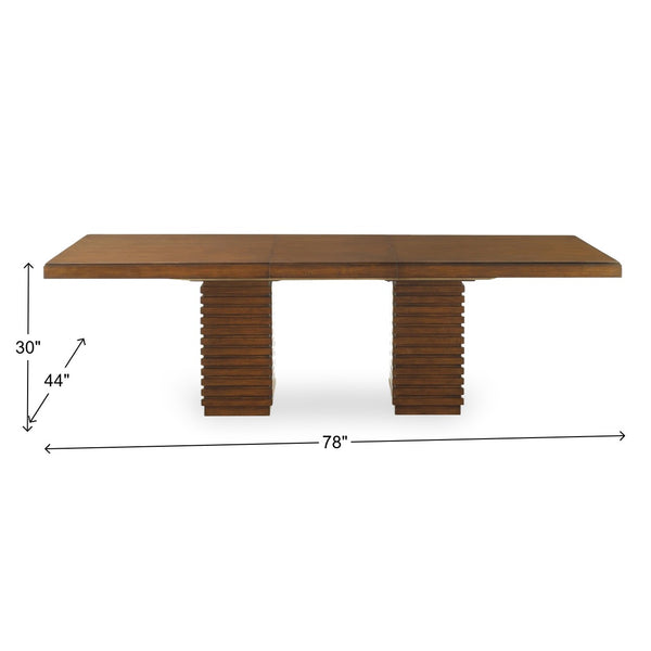 Ocean Club by Tommy Bahama Home Pedestal Table with 4 Kowloon Side Chairs