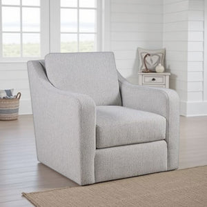 Universal Furniture Filmore Swivel Chair in Dreamy Cloud