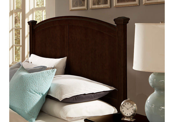 Vaughan-Bassett Bonanza Merlot Poster King/California King Headboard