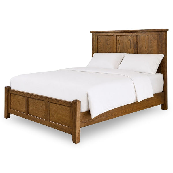 Vaughan-Bassett Jamestown Natural Oak King Mansion Panel Headboard