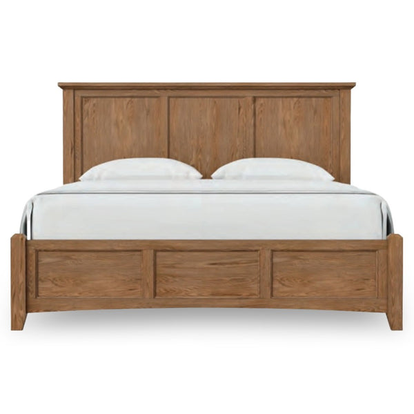 Vaughan-Bassett Jamestown Natural Oak King Mansion Panel Headboard