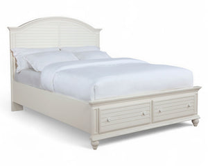 Madison Avenue Seaside White Queen Headboard