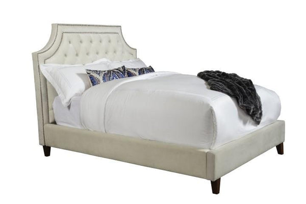 Parker House Jasmine King Bed Champagne Cream
