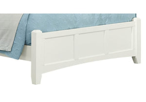 Vaughan-Bassett Queen Mansion Bed Bonanza White