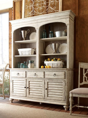 Kincaid Weatherford Cornsilk Hastings 3-Drawer 3-Door Buffet