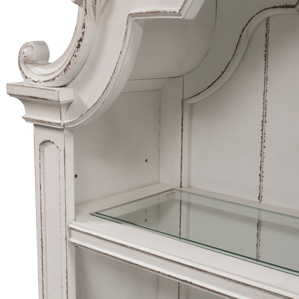 Liberty Furniture Magnolia Manor Antique White Hutch Chest