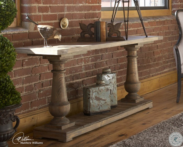 Uttermost Stratford Console Table Stony Gray