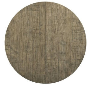 Kincaid Plank Road Button Dining Table in Charcoal