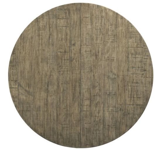 Kincaid Plank Road Button Dining Table in Charcoal