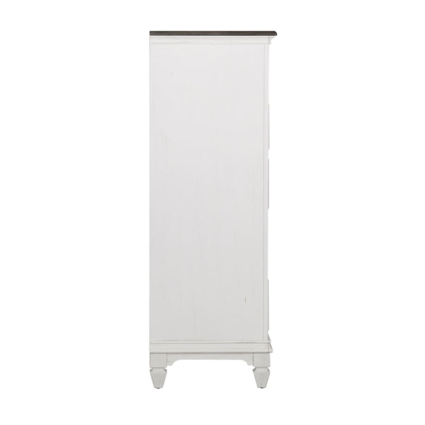Liberty Furniture Allyson Park Wire Brushed White 5-Drawer Chest
