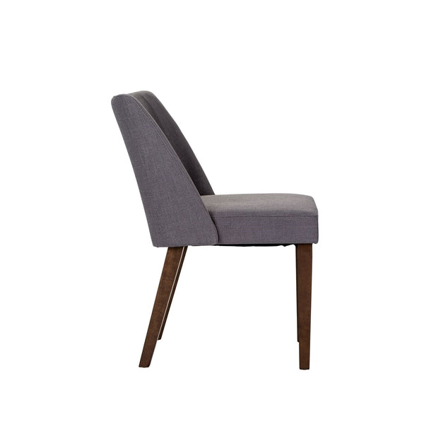 Liberty Furniture Space Savers Satin Walnut Nido Fully Upholstered Chair