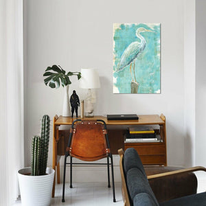 Lauren Galleries Coastal Egret I Wall Art