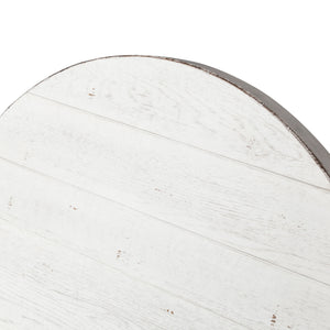 Liberty Furniture Modern Farmhouse Flea Market White Splay Leg Round Cocktail