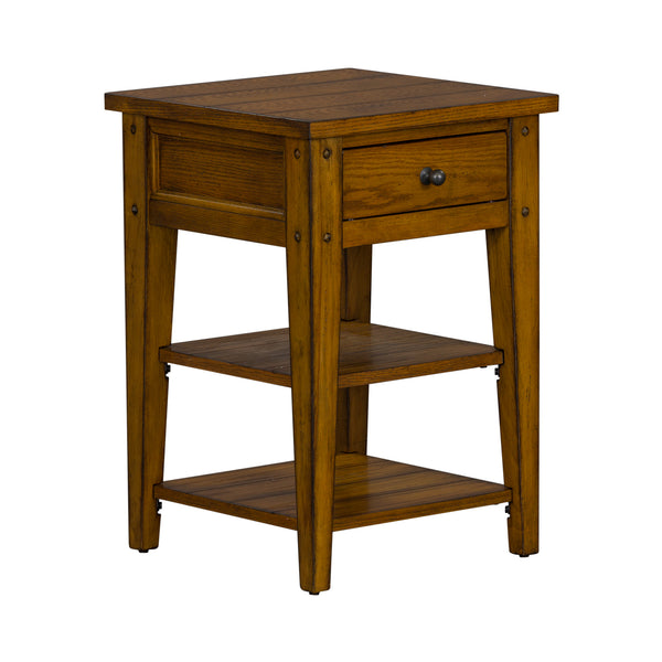 Liberty Furniture Lake House Oak Chair Side Table