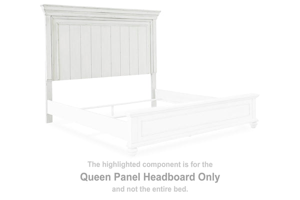 Kanwyn Pastoral Charm Queen Panel Headboard Whitewash