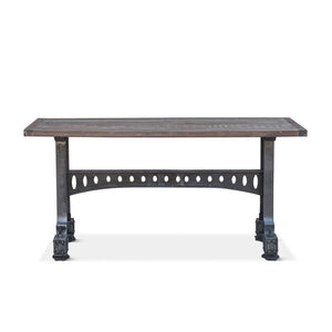 Home Trends Design Old Mill 66 Inch Cast Iron Console Table