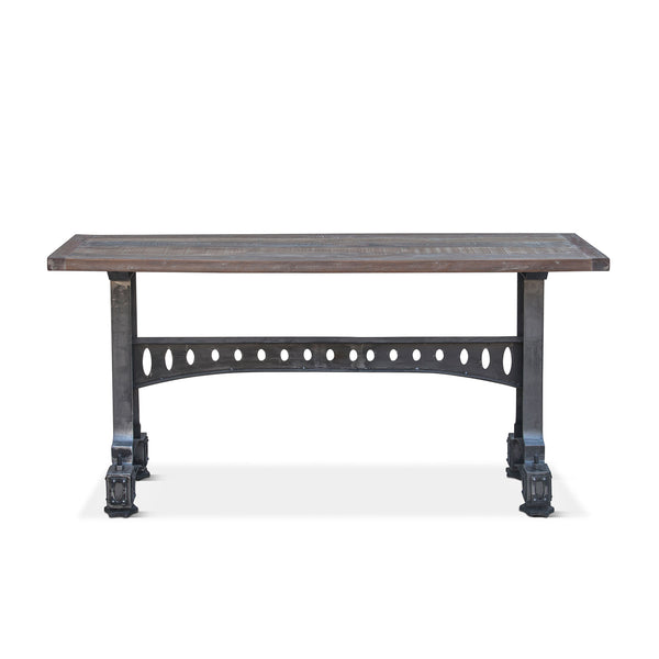Home Trends Design Old Mill 66 Inch Cast Iron Console Table