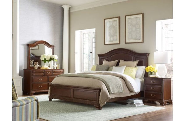 Kincaid Queen Arched Panel Complete Bed