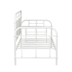 Liberty Furniture Vintage Antique White Twin Metal Daybed