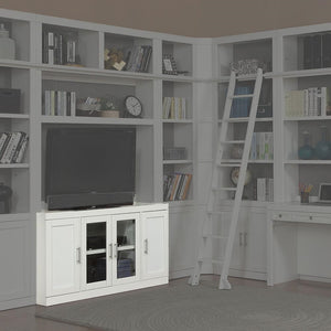 Parker House Catalina Collection Cottage White Media Entertainment TV Stand
