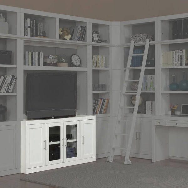 Parker House Catalina Collection Cottage White Media Entertainment TV Stand