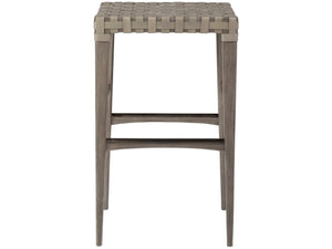 Artistica Home by Lexington Cohesion Program Milo Leather Backless Barstool