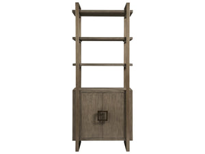 Artistica Home by Lexington Cohesion Program Light Brown Mahogany Wood Vertex Bookcase