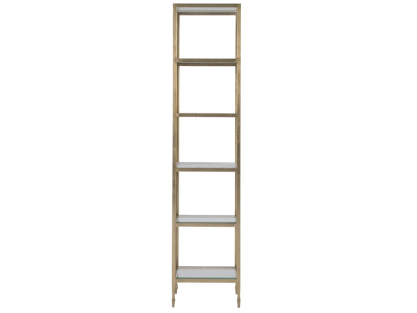 Artistica Home by Lexington Signature Designs Sashay Gold Slim Etagere