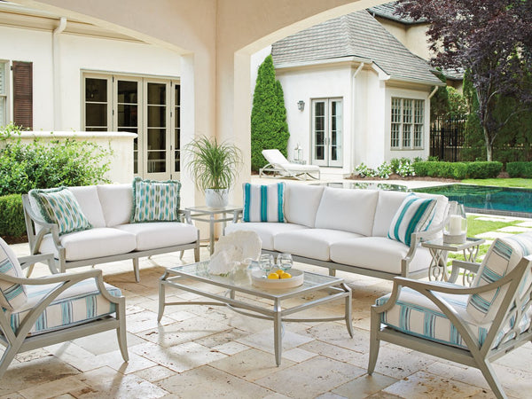 Tommy Bahama Outdoor by Lexington Silver Sands Rectangular Cocktail Coffee Table