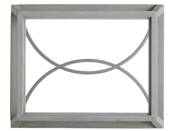 Tommy Bahama Outdoor by Lexington Silver Sands Soft Gray Rectangular End Table