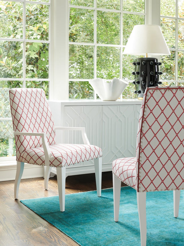 Avondole by Lexington Darien Upholstered Side Chair with Nailhead Trim