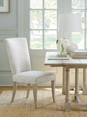 Barclay Butera by Lexington Malibu Serra Pearl Upholstered Side Chair