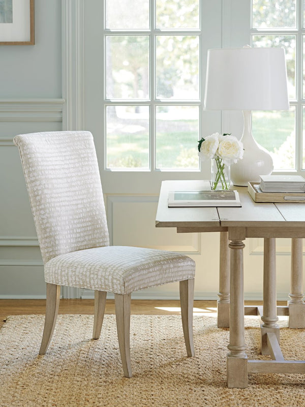 Barclay Butera by Lexington Malibu Serra Pearl Upholstered Side Chair