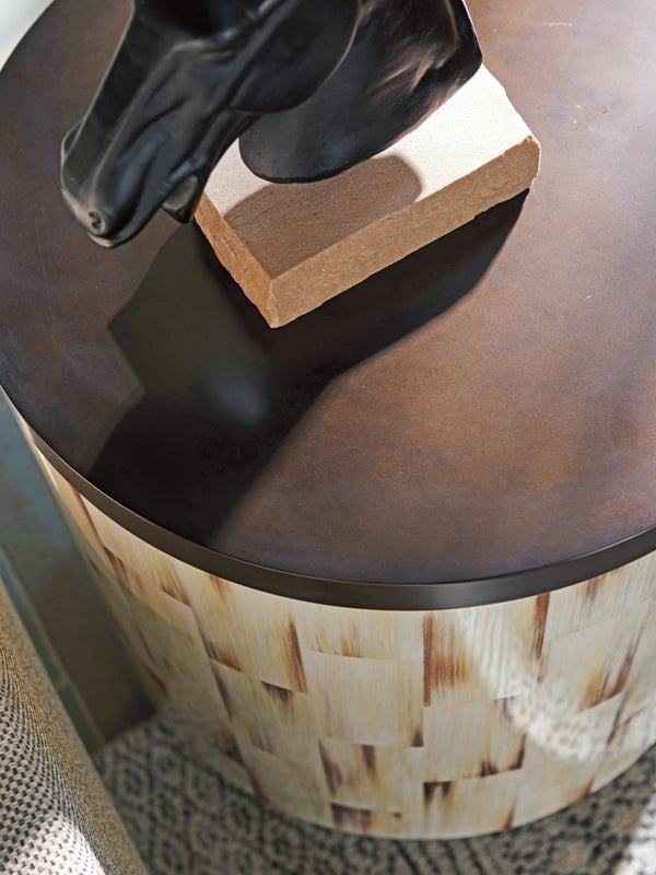 Barclay Butera by Lexington Park City Crescent Commode End Table