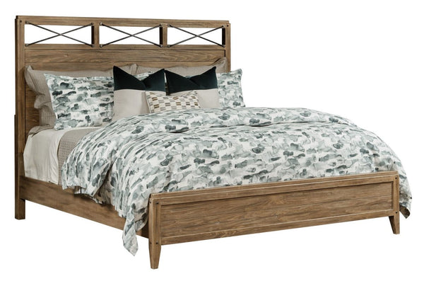 Kincaid Jackson Panel Bed Modern Forge King Headboard