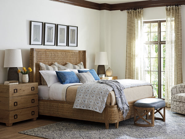 Tommy Bahama Home by Lexington Los Altos Ivory Coast Woven Bed King