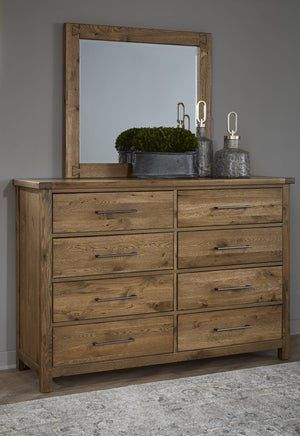 Vaughan-Bassett Dovetail Natural Landscape Mirror