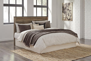 Trinell Urban Foundry King/California King Panel Headboard Brown