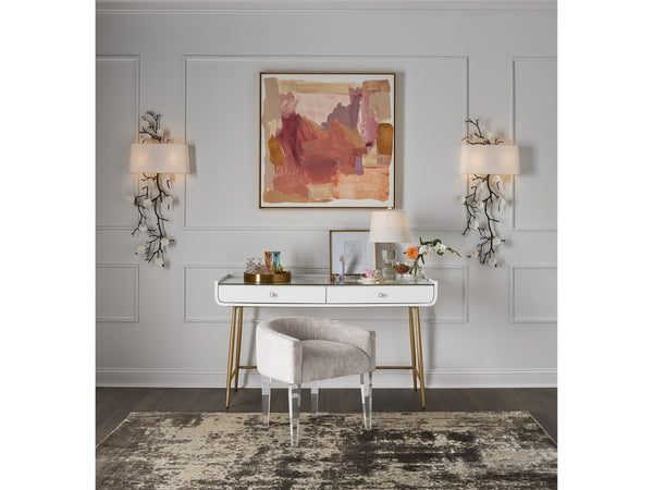Universal Love. Joy. Bliss. Miranda Kerr Home Bubbly Champagne Vanity Chair