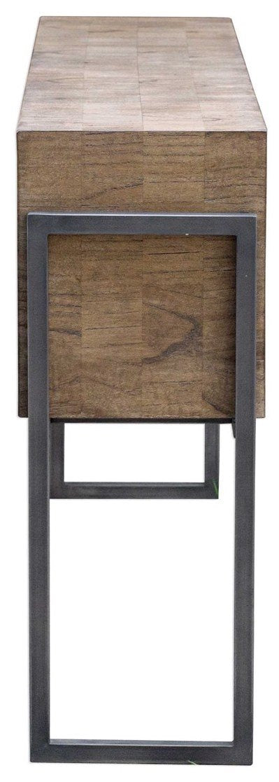 Uttermost Nevis Light Oatmeal Sofa Table