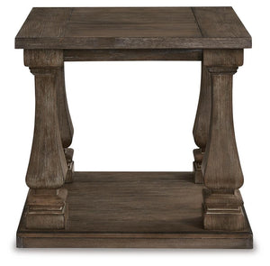 Johnelle Boho Haven End Table Gray