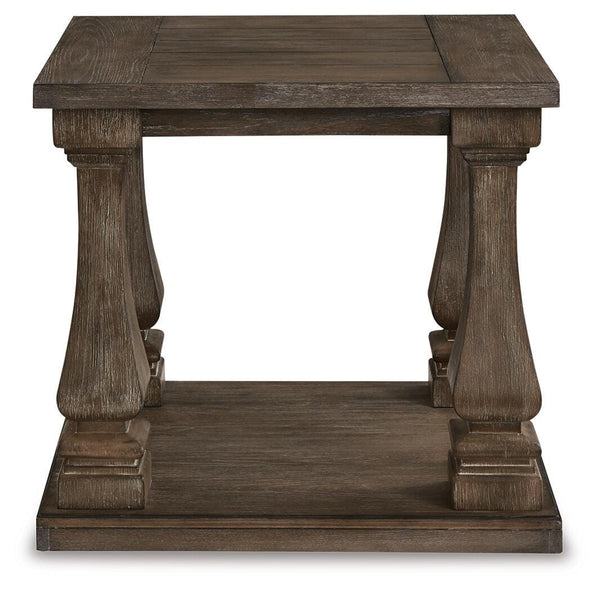 Johnelle Boho Haven End Table Gray