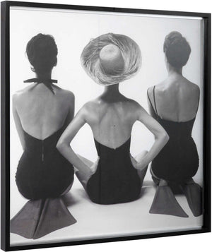 Uttermost Ladies Swimwear 1959 Black/White Fashion Print Wall Art