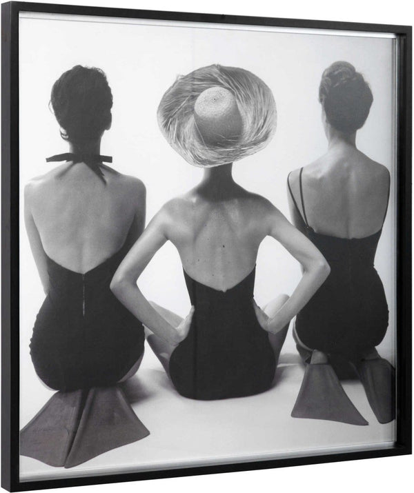 Uttermost Ladies Swimwear 1959 Black/White Fashion Print Wall Art